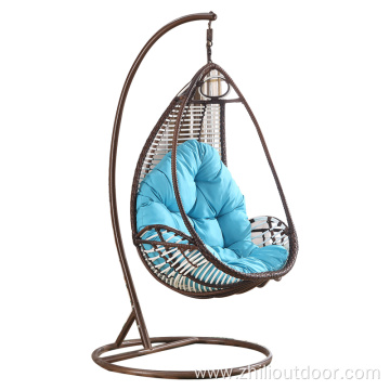 Hot Sales Pe Rattan Hanging Egg Swing Chair